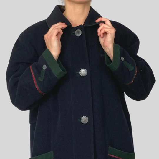 Cashmere Wool Long Coat