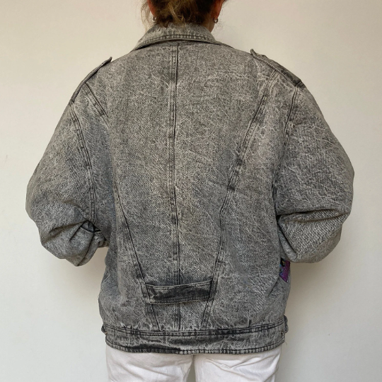 Sherpa denim jacket