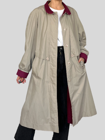 Beige Trench Coat