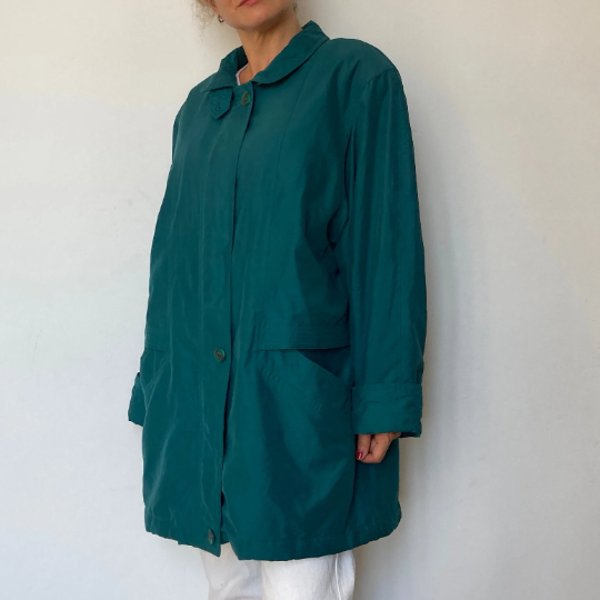 Green Parka jacket