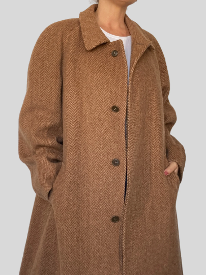 Alpaca Wool Long Coat