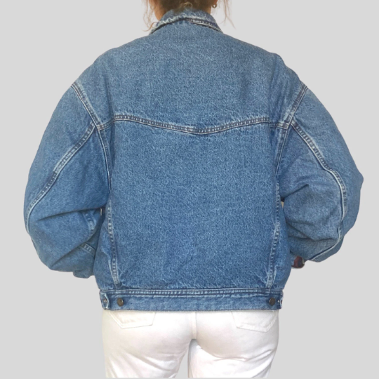 Sherpa denim jacket