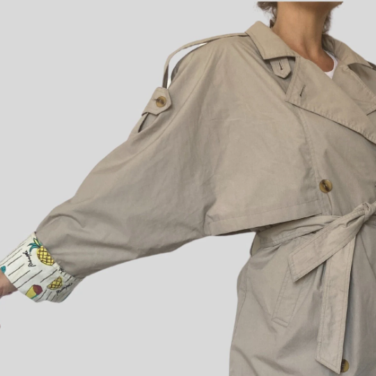 Fruit Trench Coat