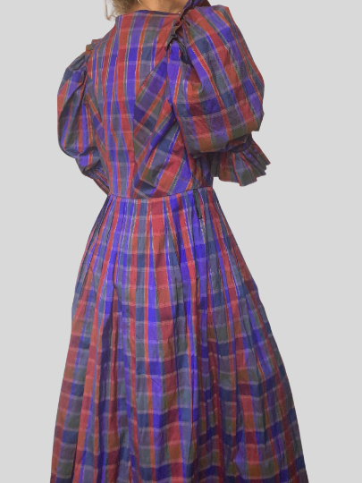 Folk Silk Dress