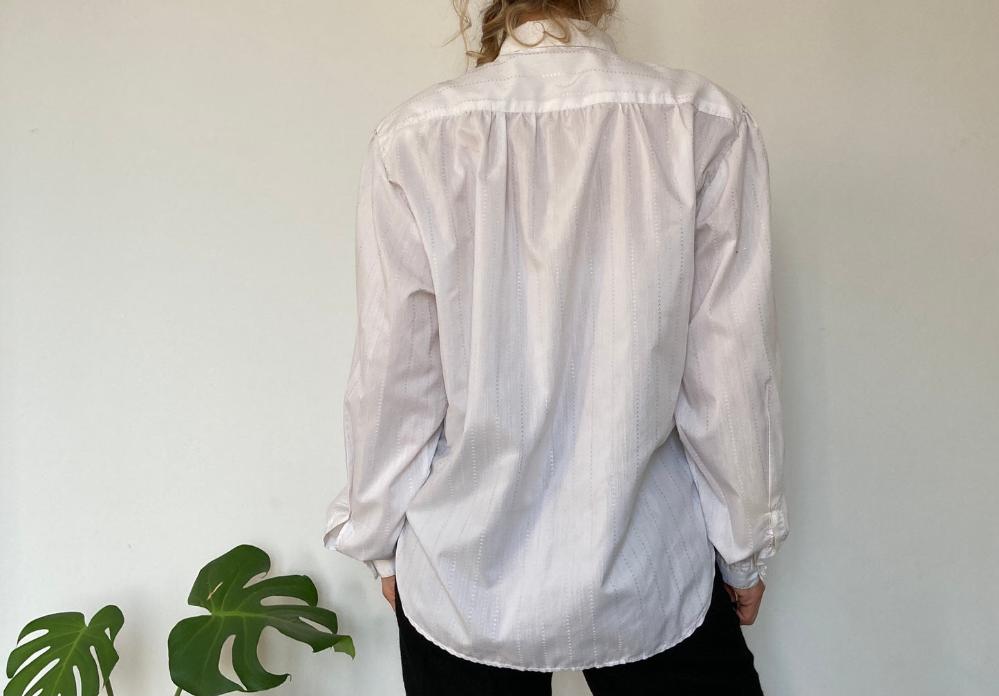 Long sleeve White Blouse