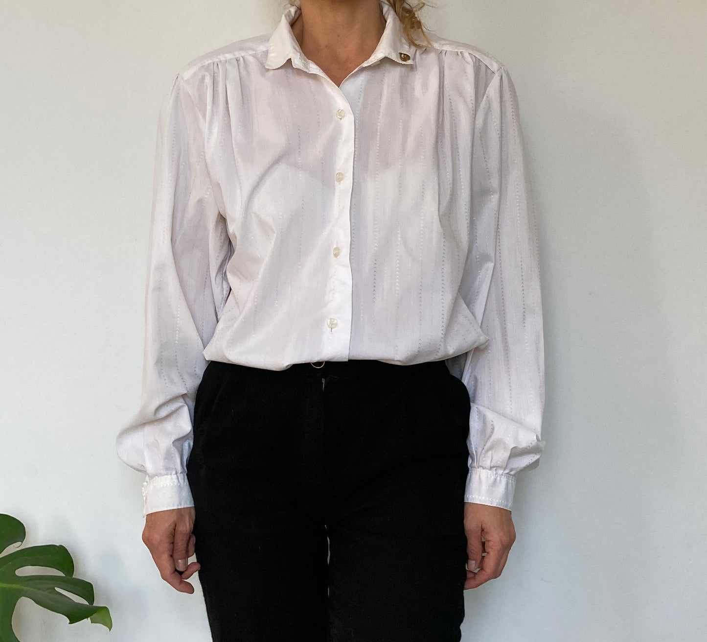 Long sleeve White Blouse