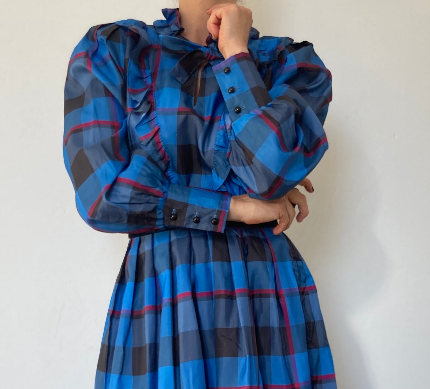 Plaid Midi dress