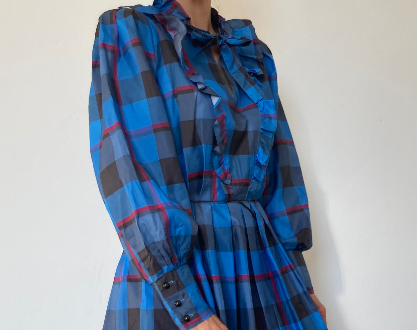 Plaid Midi dress
