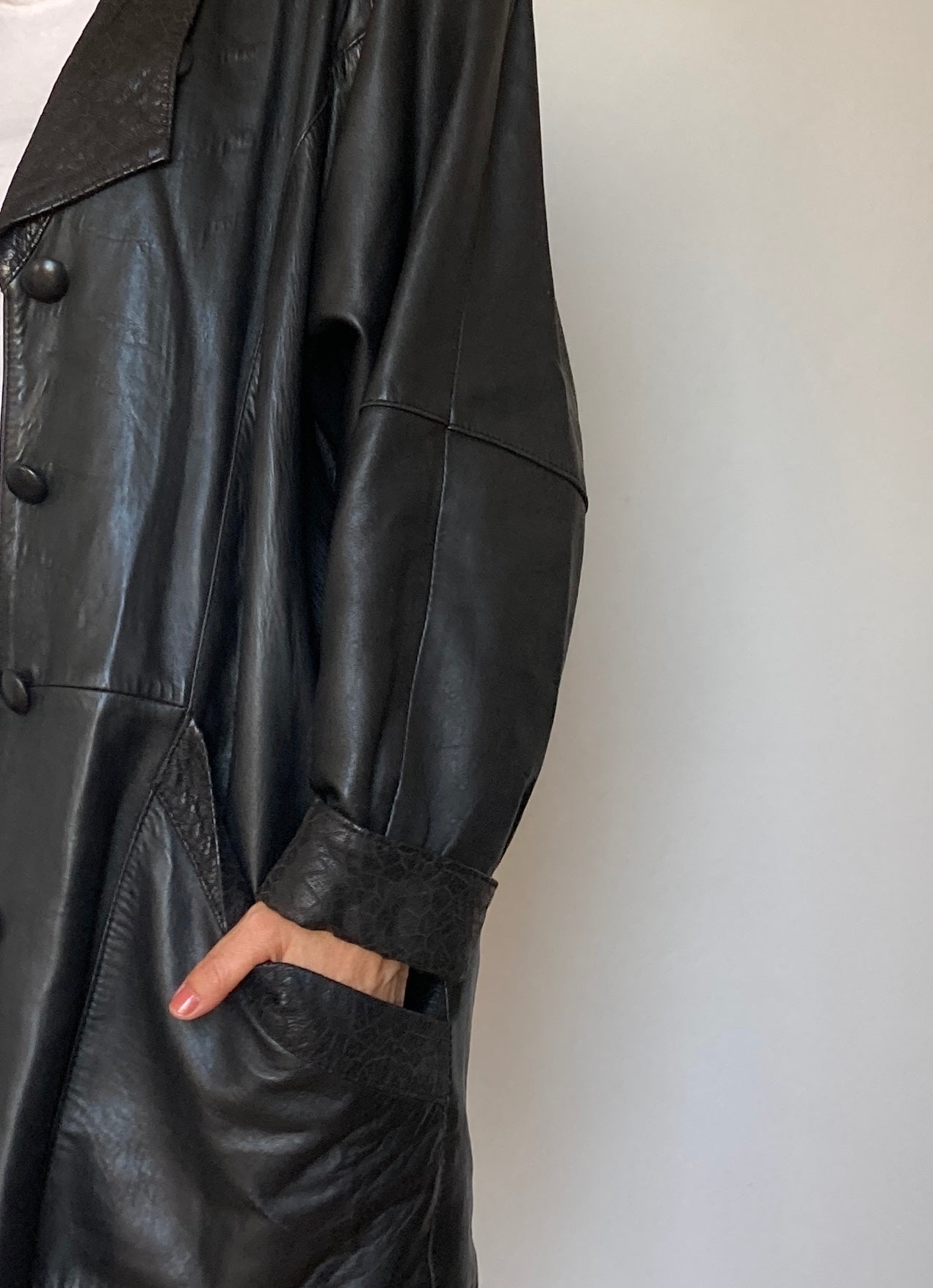 Black leather Jacket