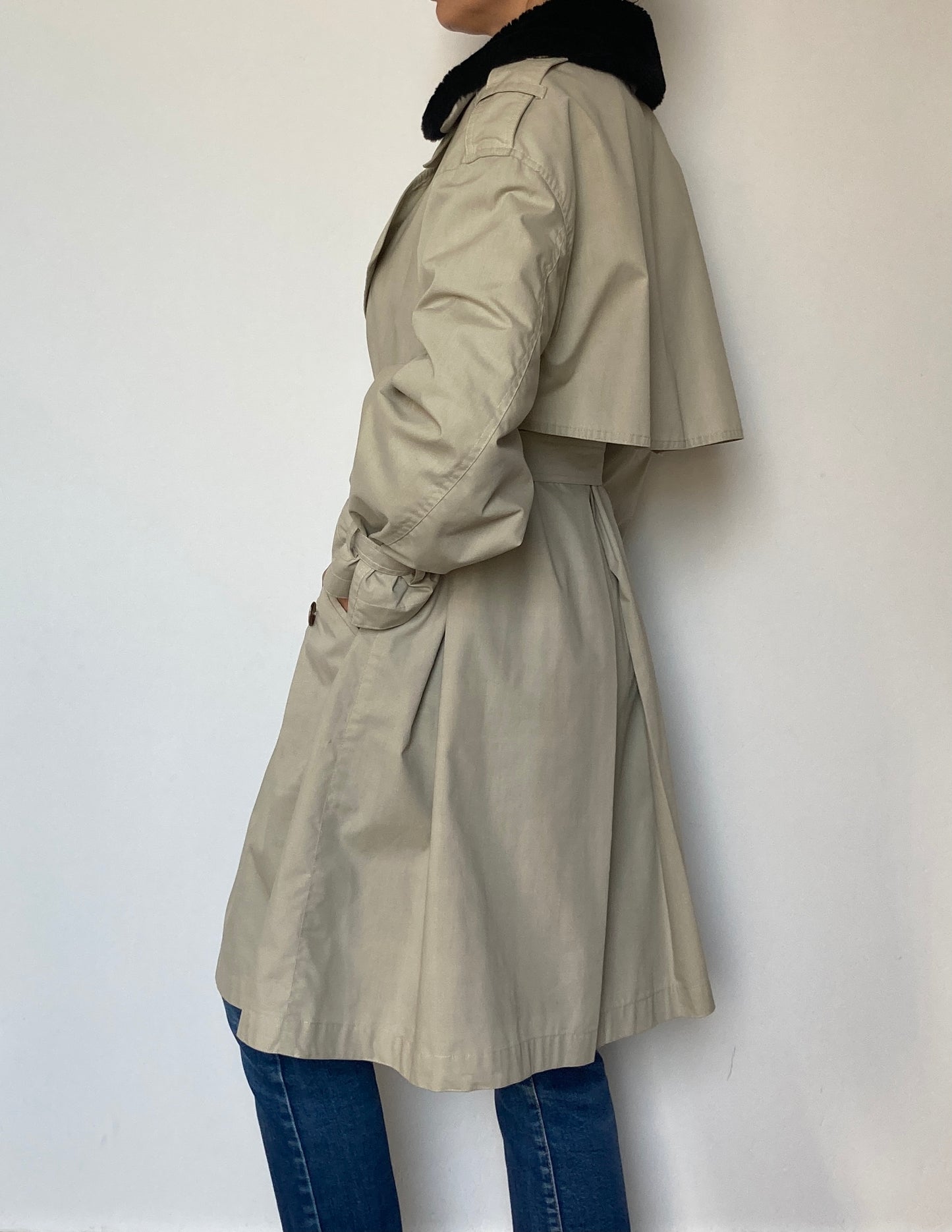 Beige Trench Coat