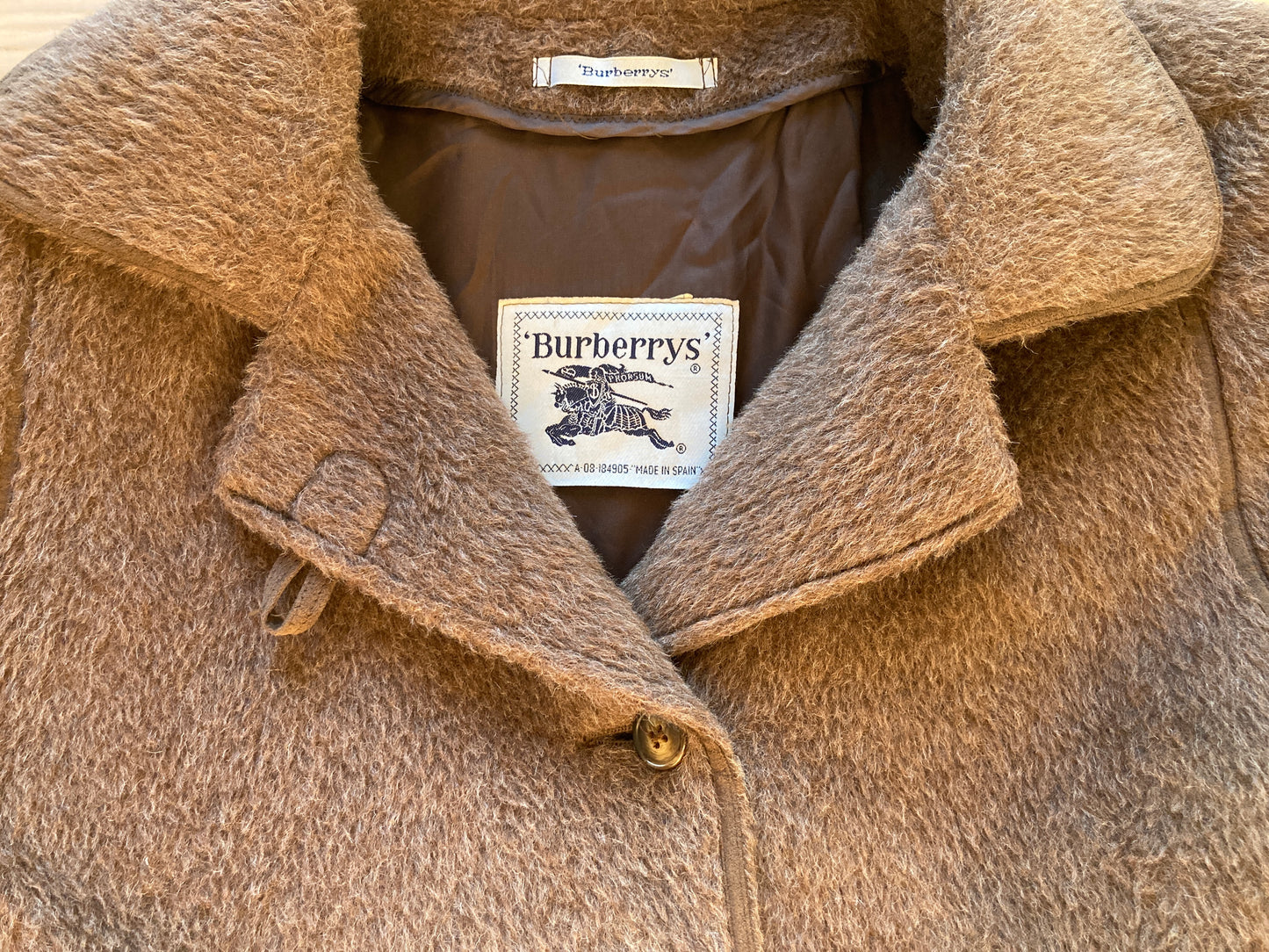 Burberry Alpaca Coat