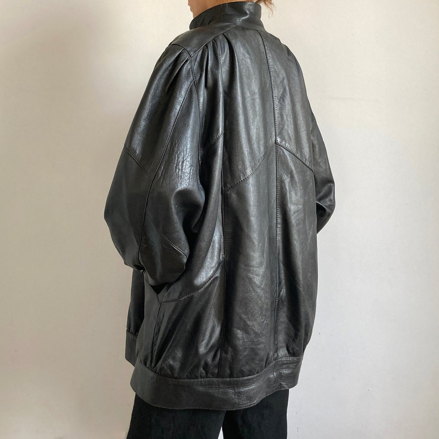Black leather Jacket