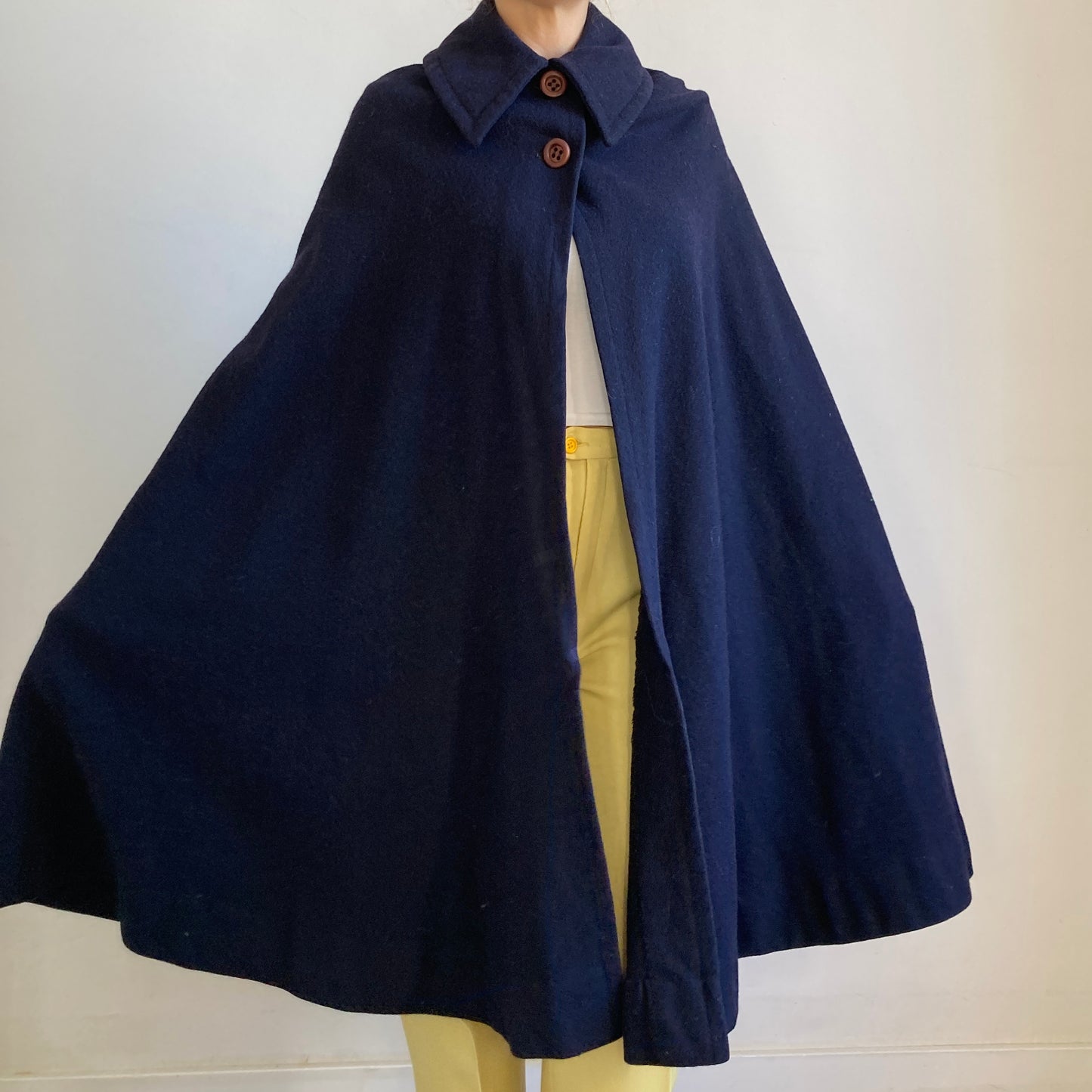 Blue Cape Coat