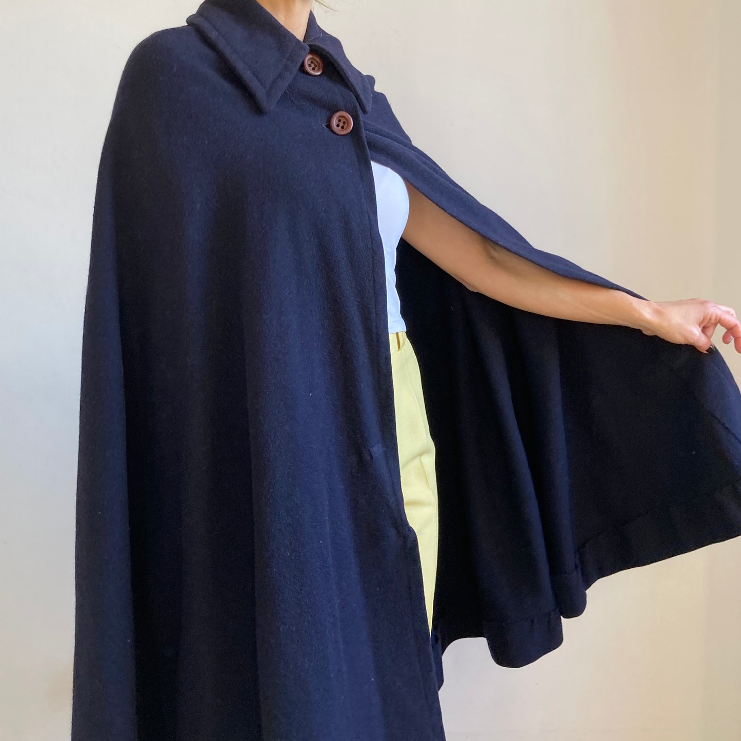 Blue Cape Coat