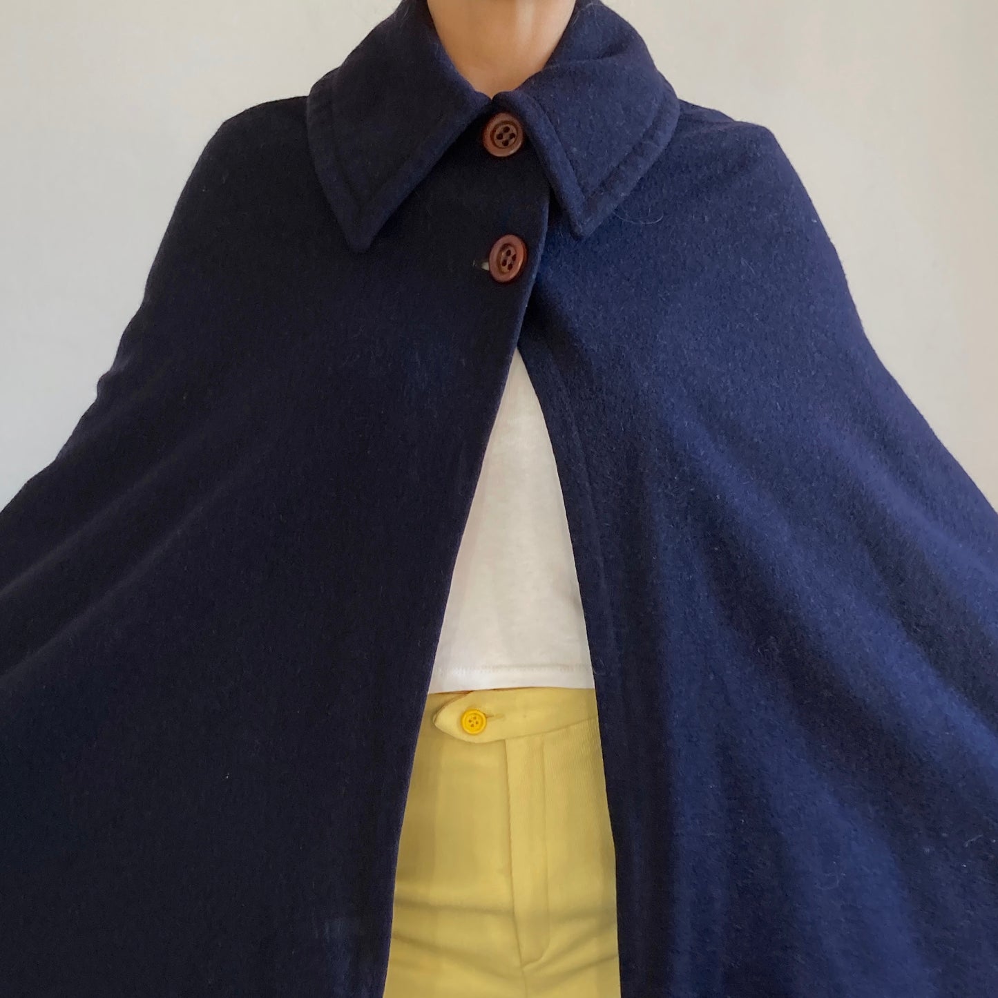 Blue Cape Coat
