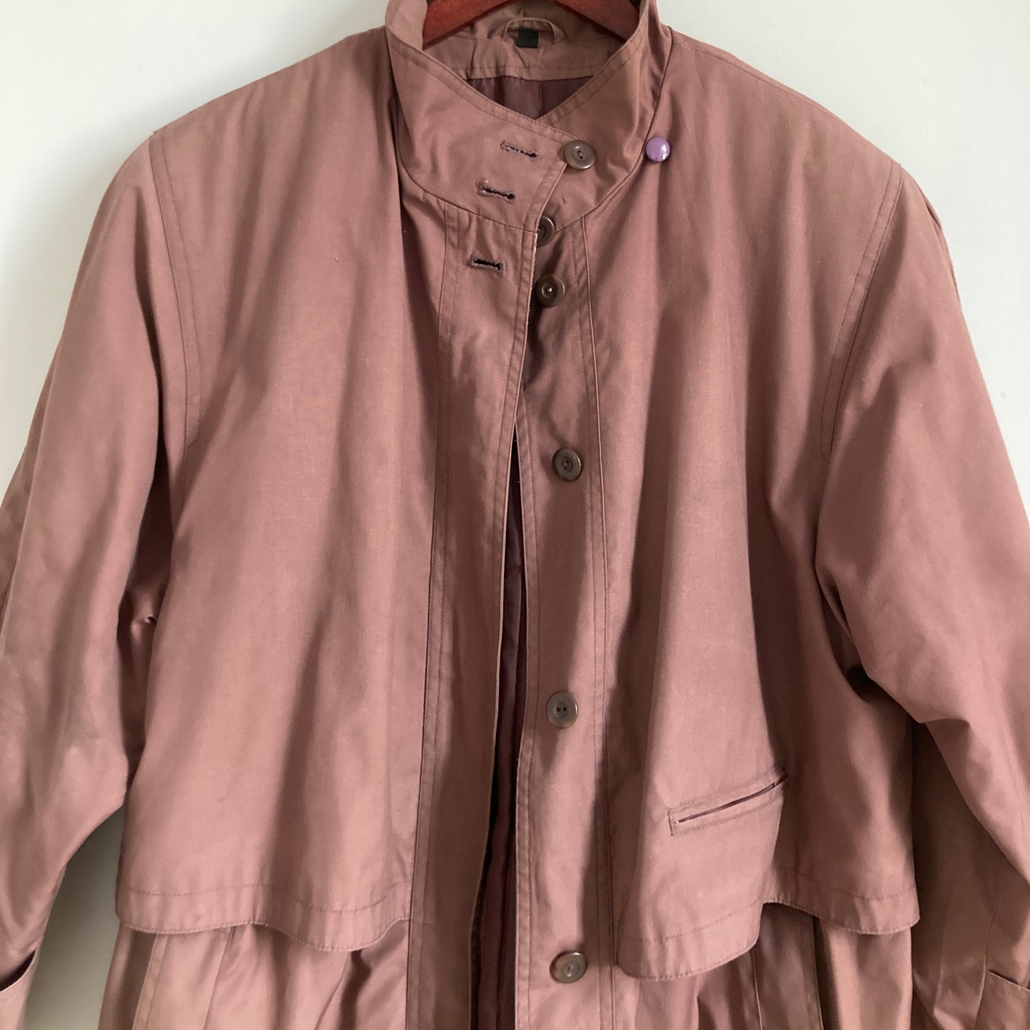 Rose Gold Trench Coat