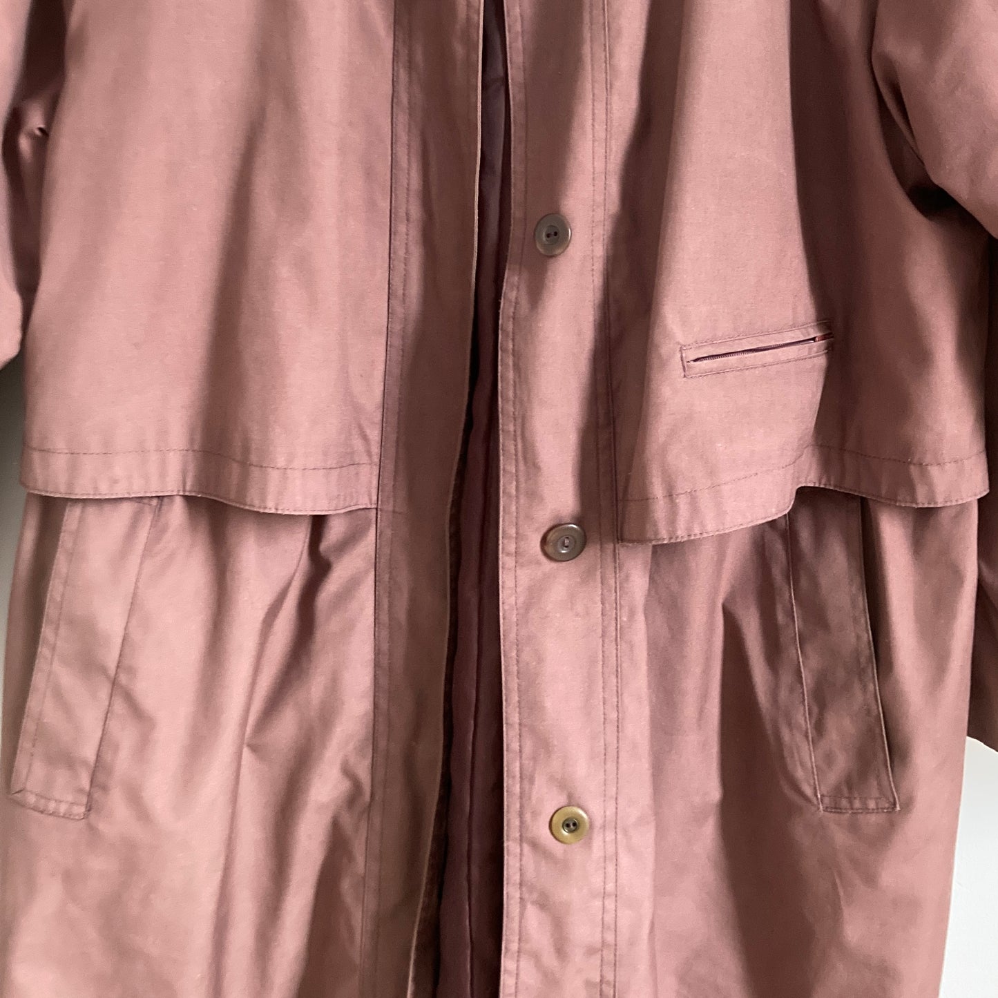 Rose Gold Trench Coat