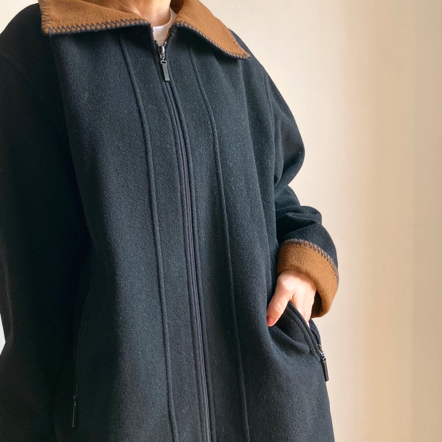 Black Wool Coat