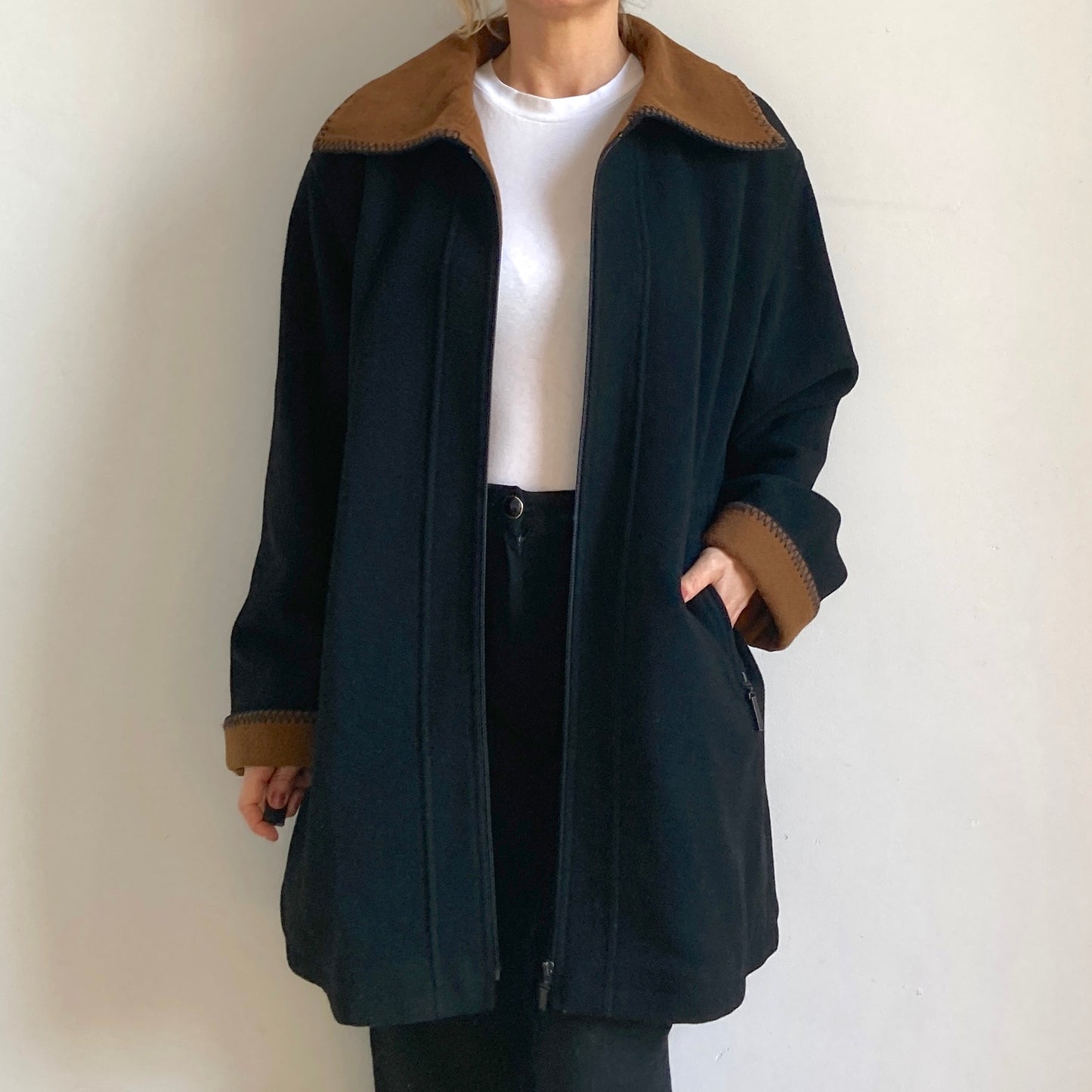 Black Wool Coat