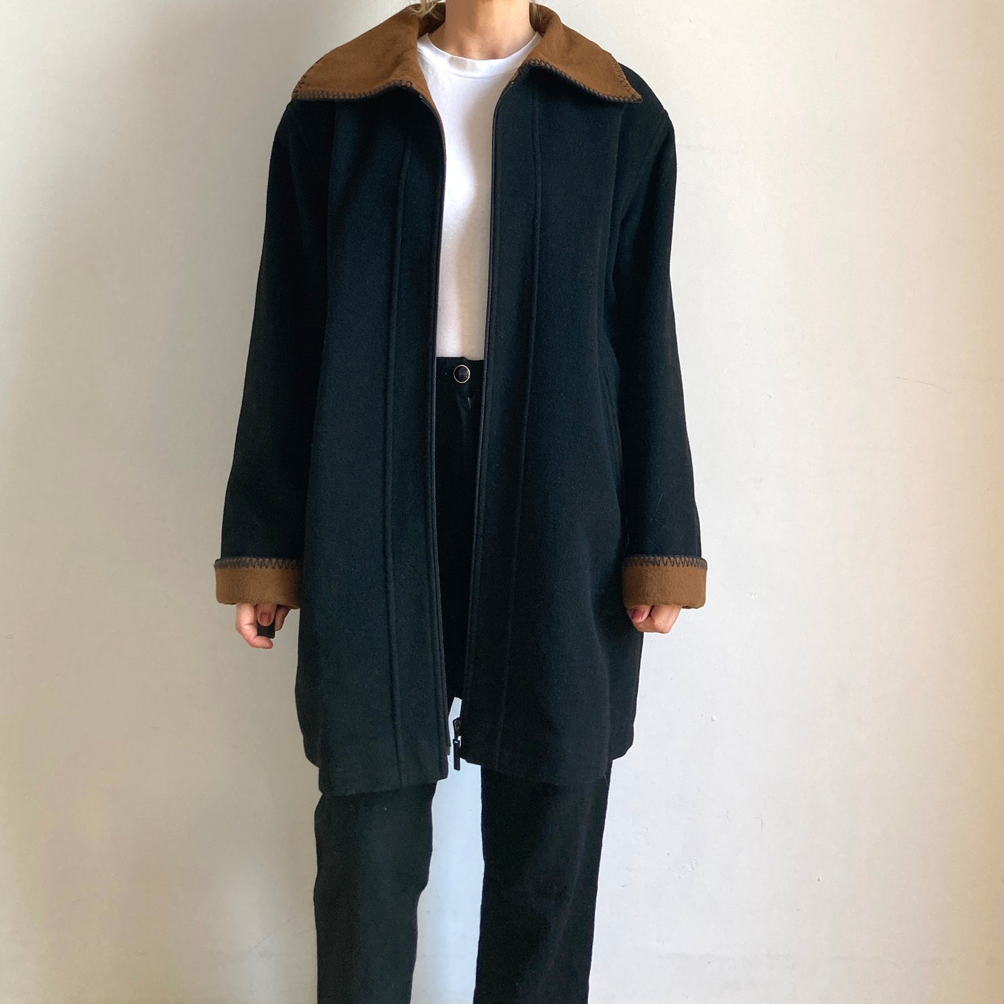 Black Wool Coat