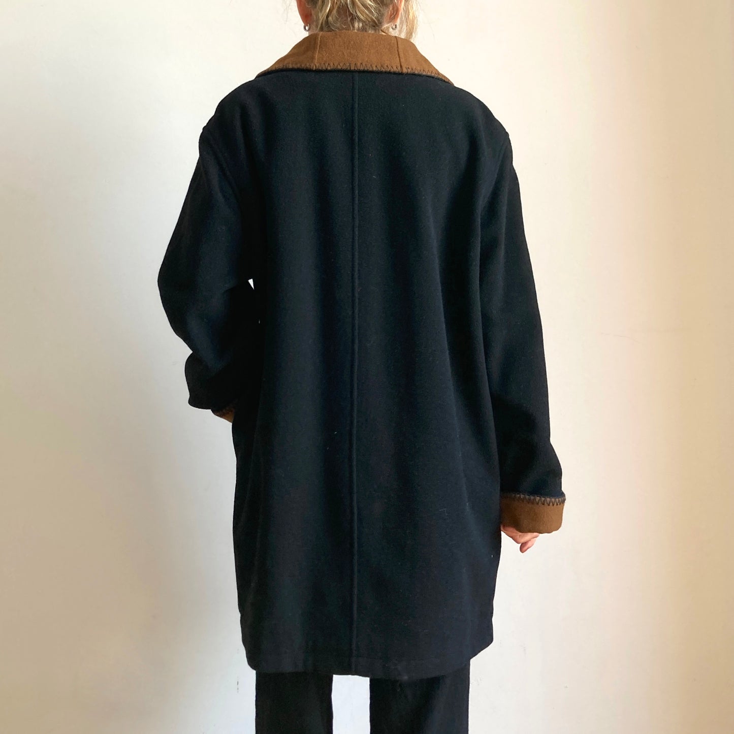 Black Wool Coat