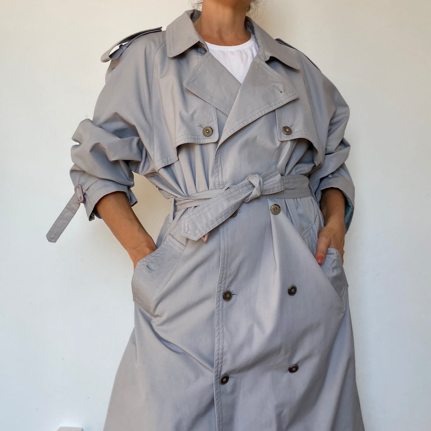 Clear Trench Coat