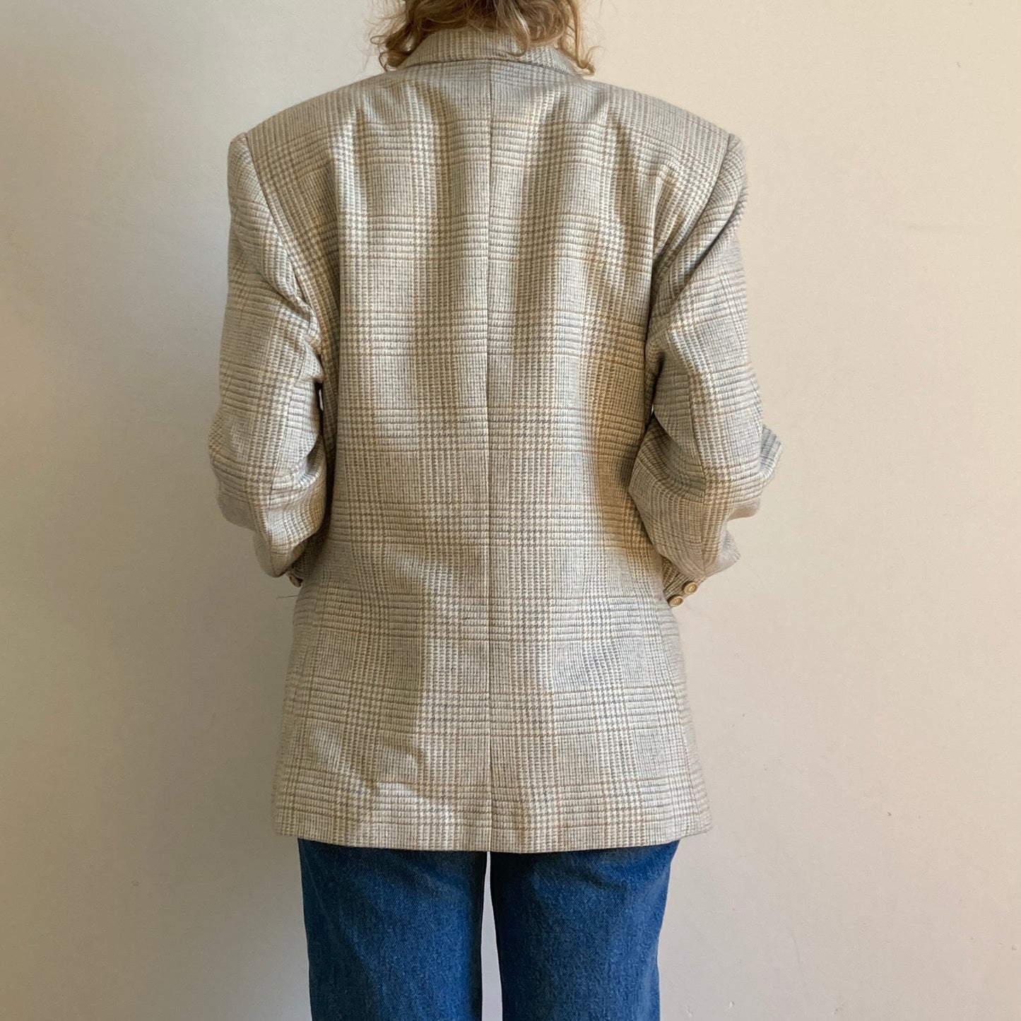 New Vintage Plaid Blazer