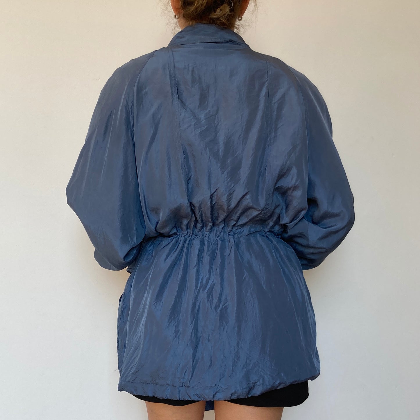 Blue Silk jacket