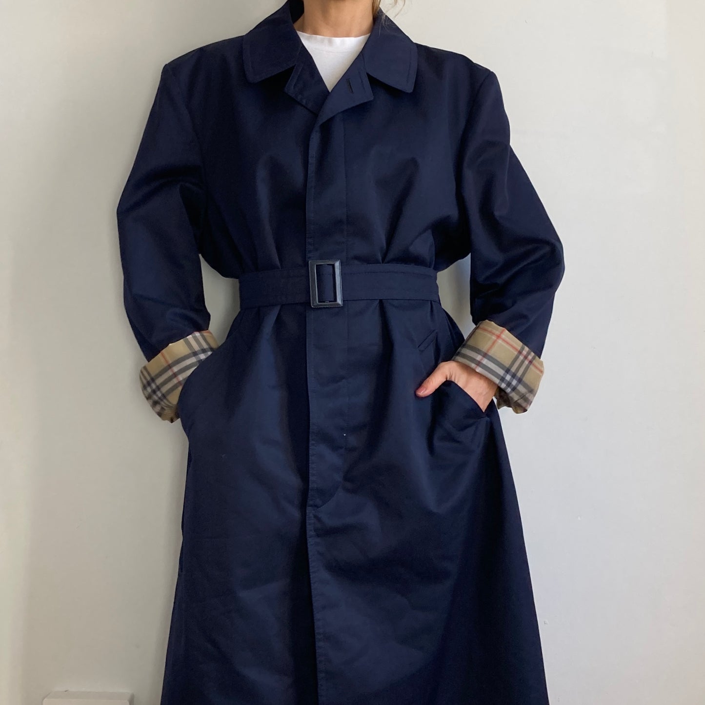 Blue Trench Coat
