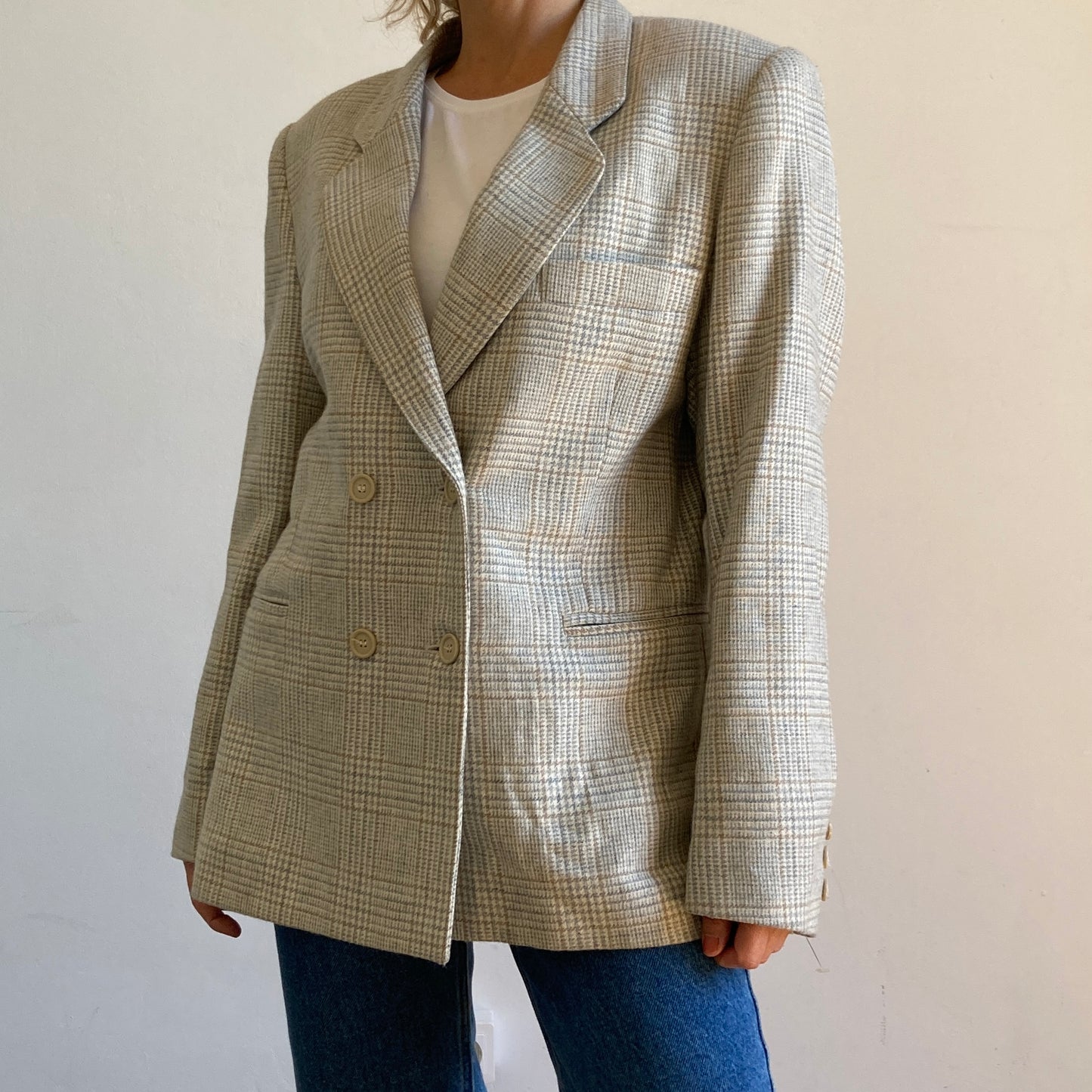 New Vintage Plaid Blazer