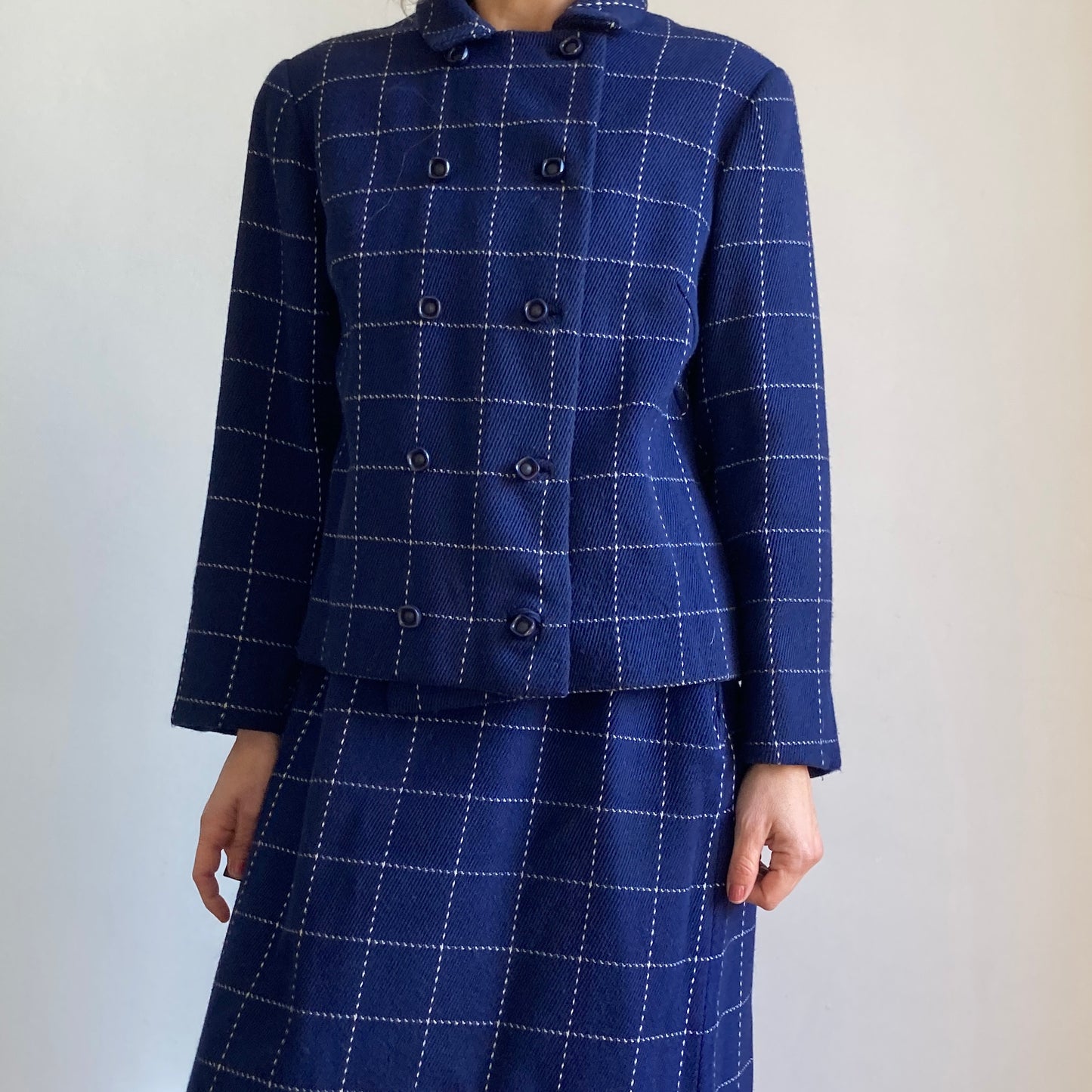 Two pieces suit skirt