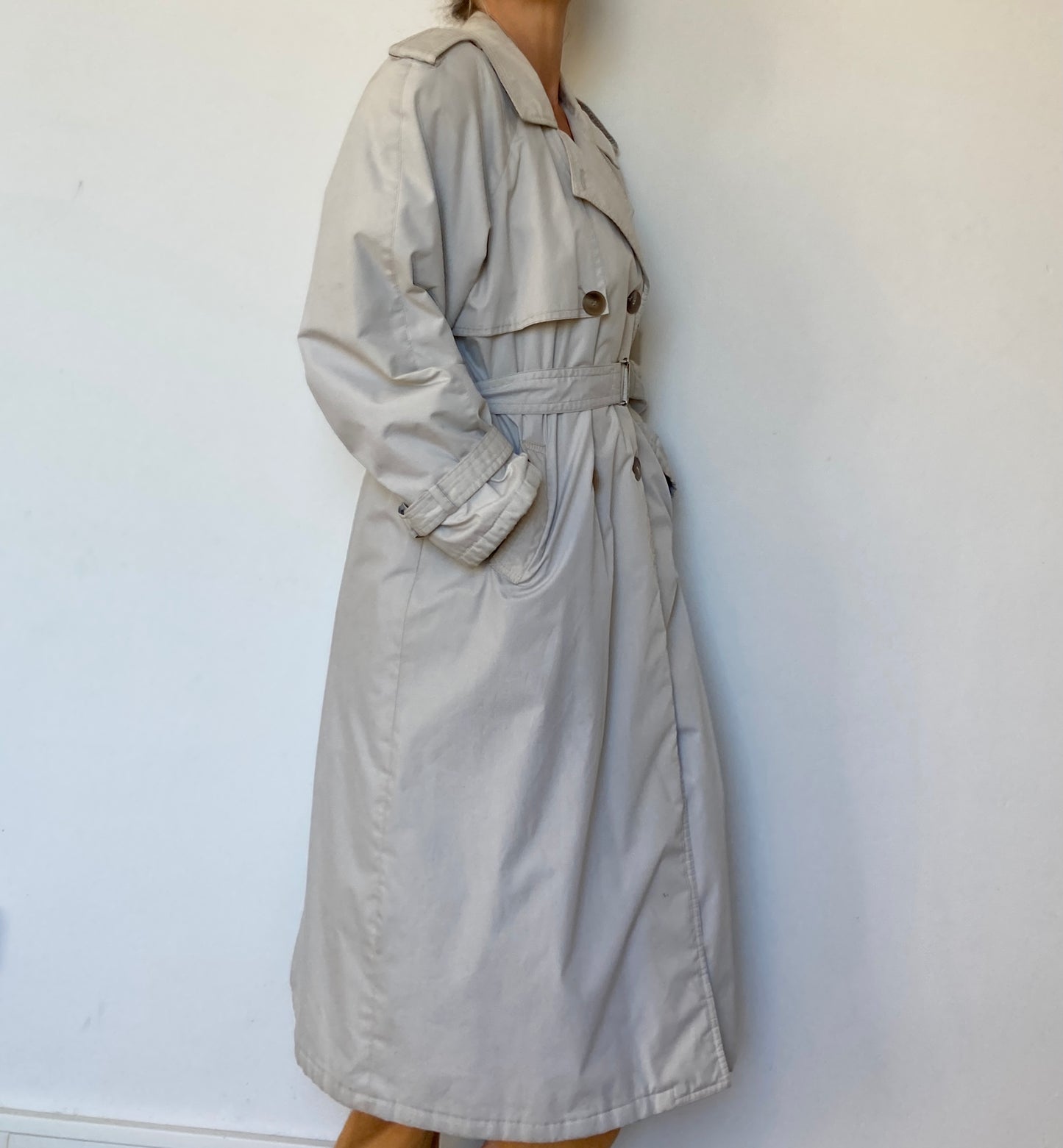Ivory Trench Coat