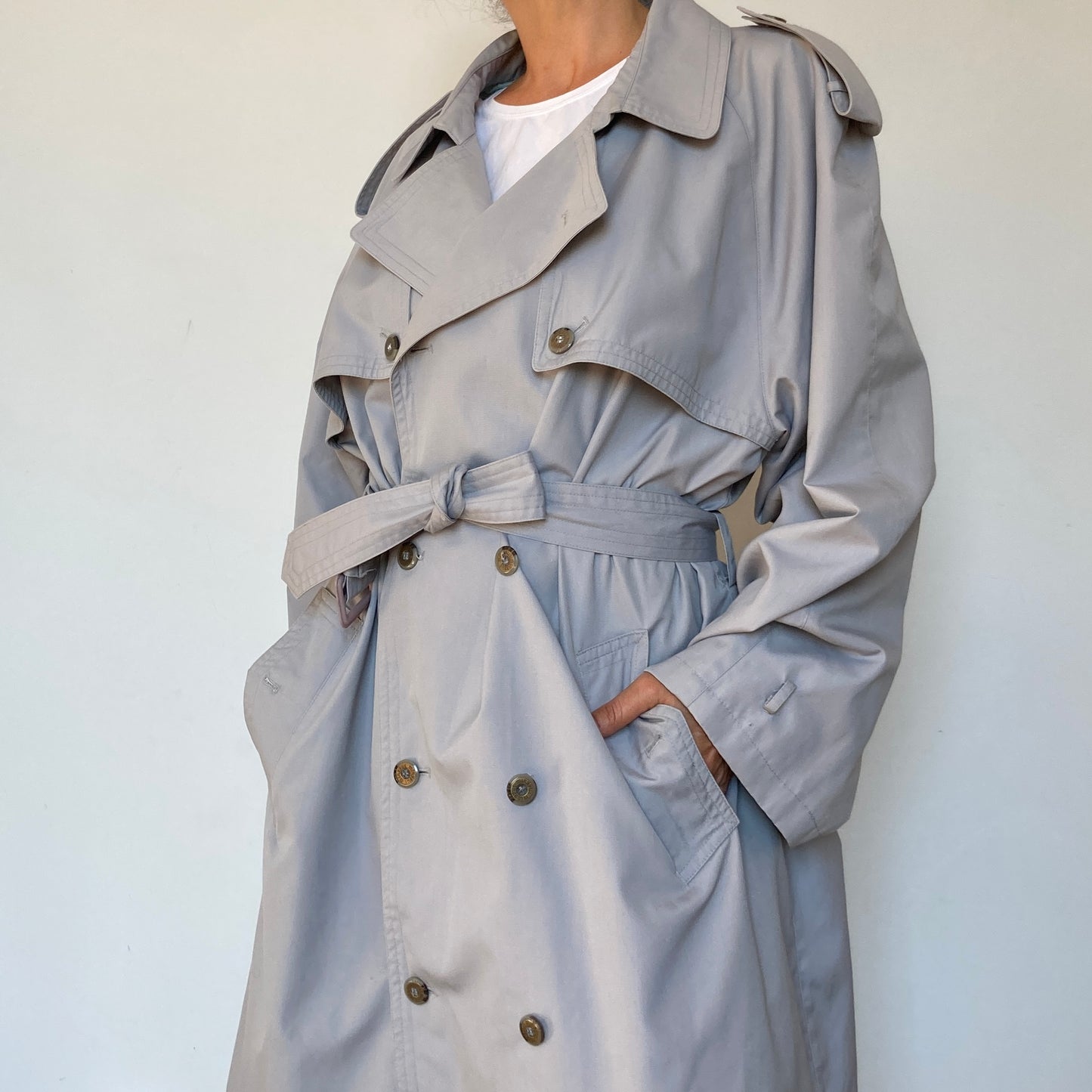 Clear Trench Coat