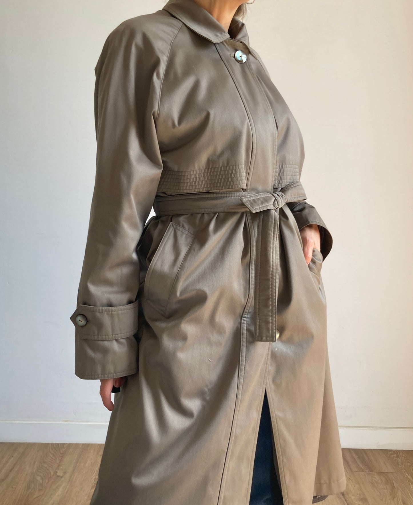 Grey Trench Coat