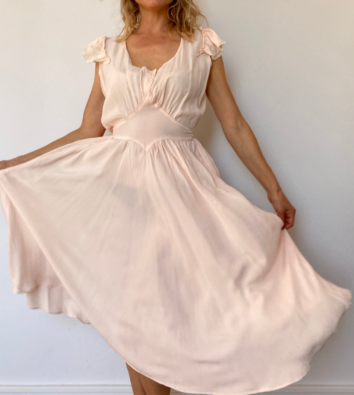 Silk Nightdress-dress