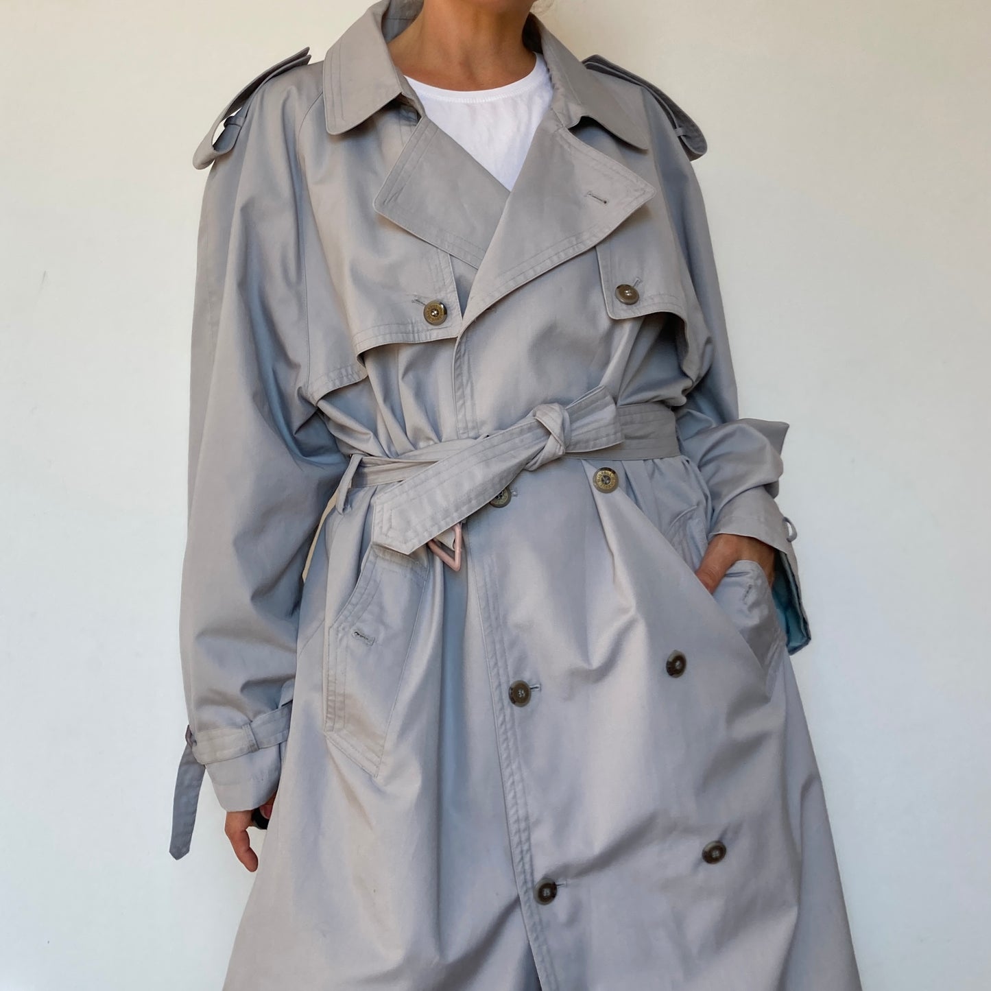 Clear Trench Coat