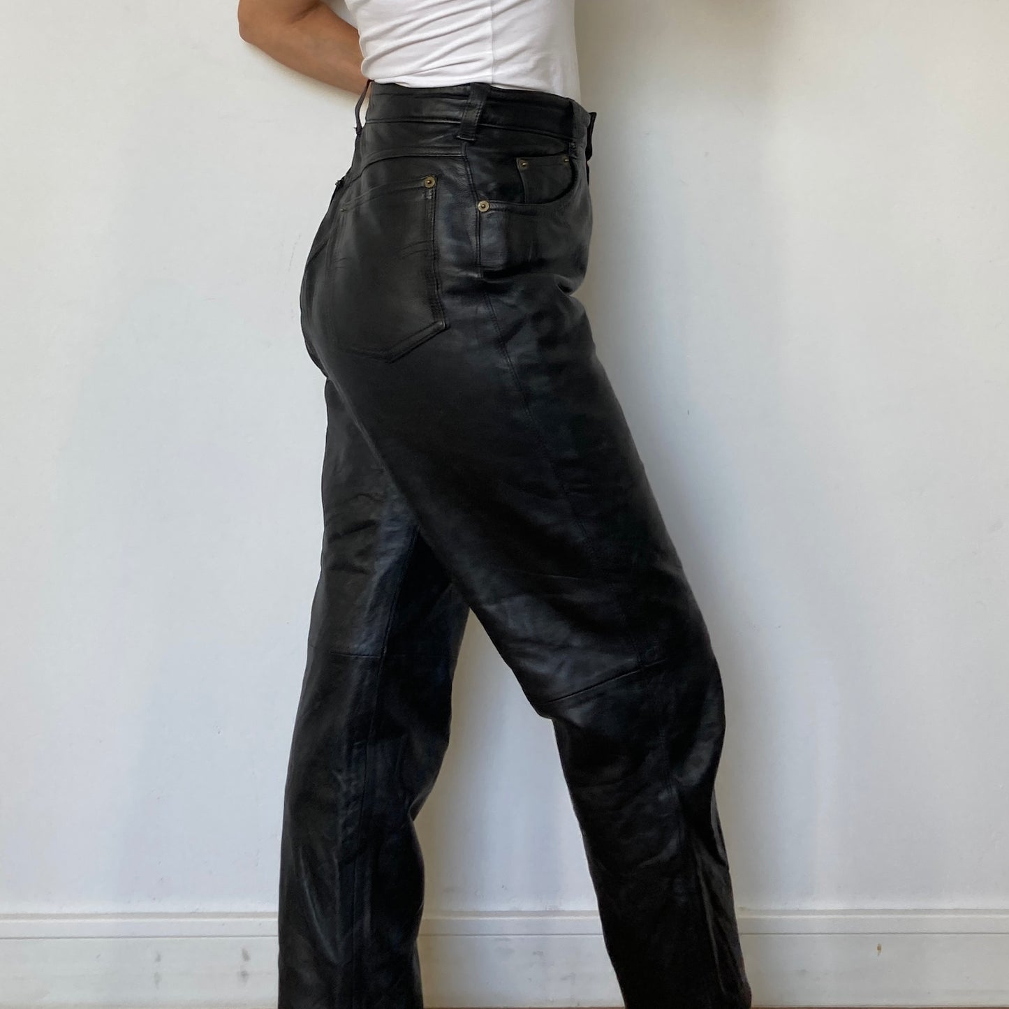 Black Leather trousers
