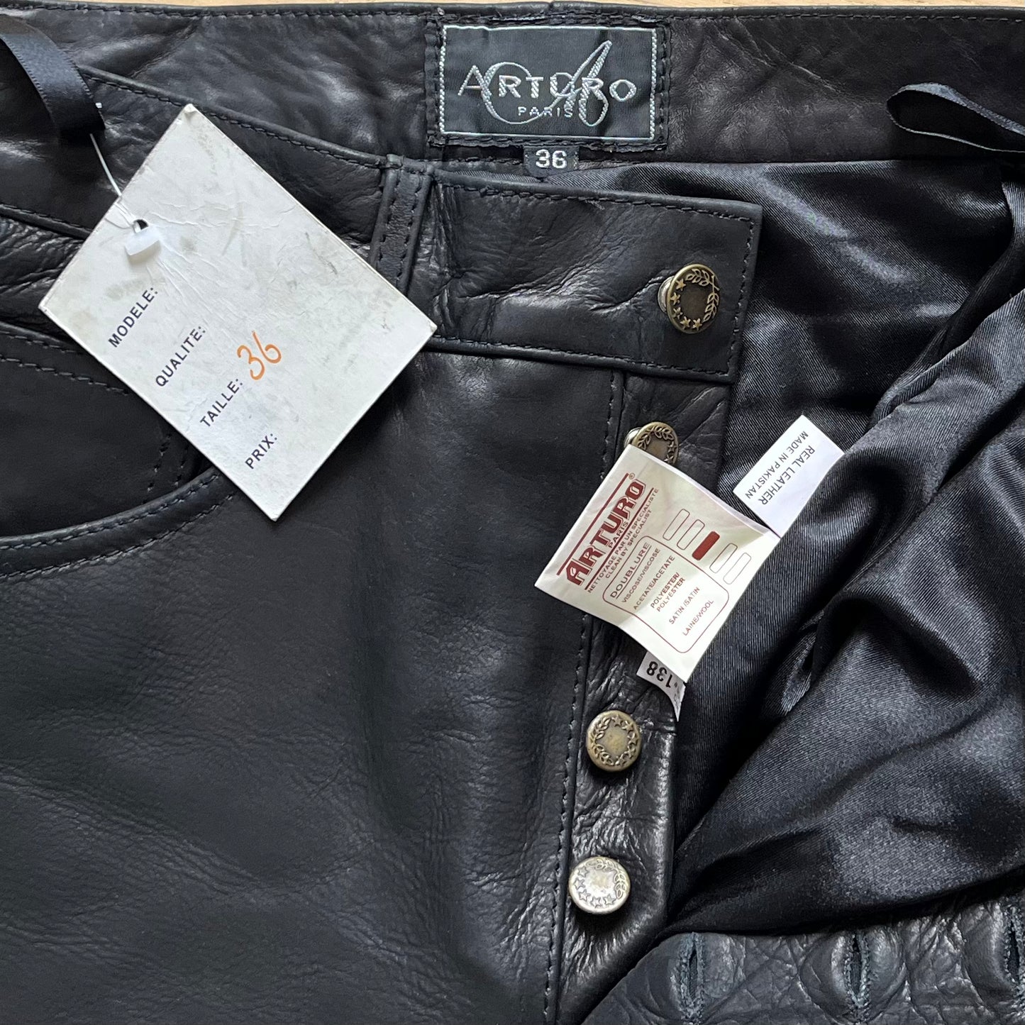 Old stock Leather trousers