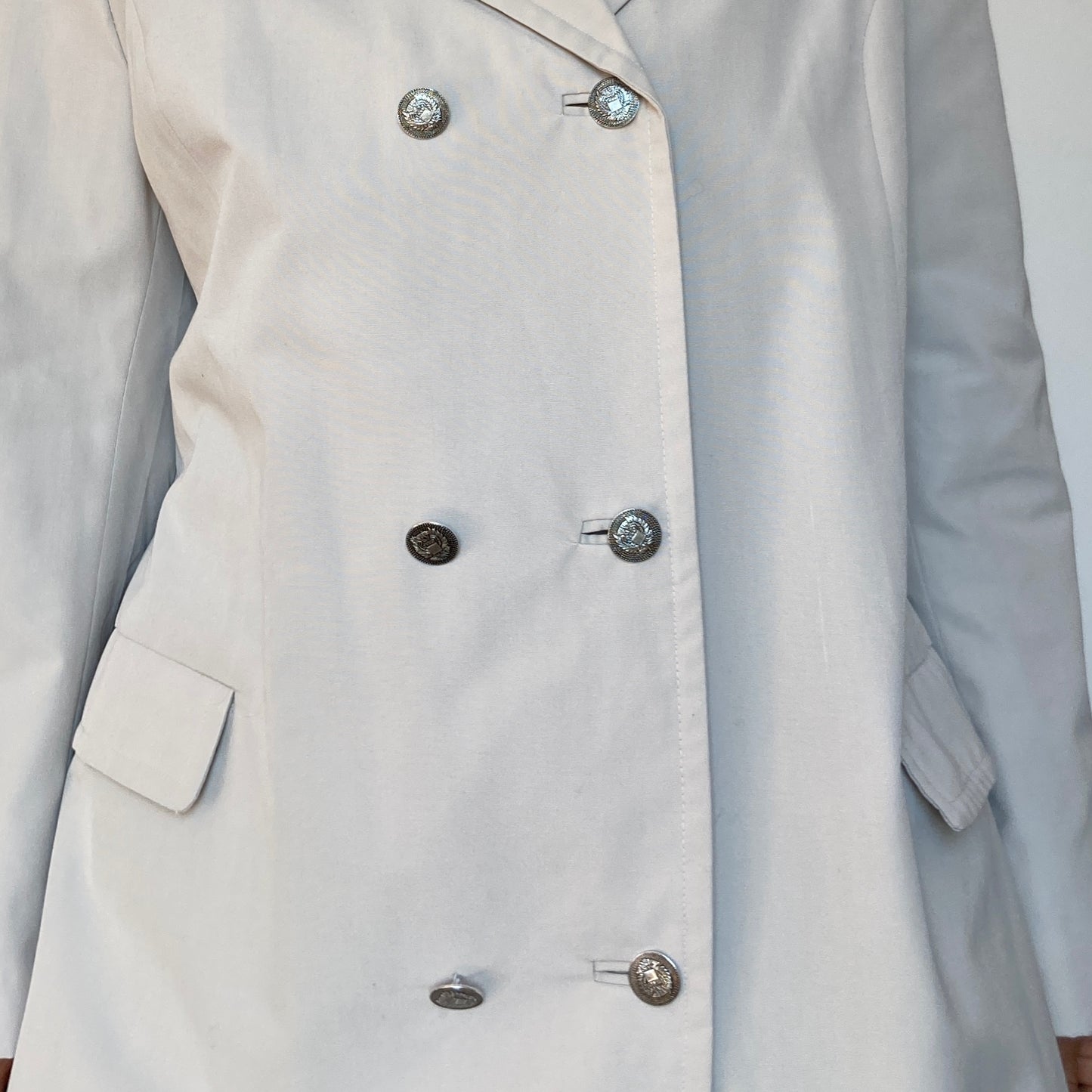 Ivory Trench Coat