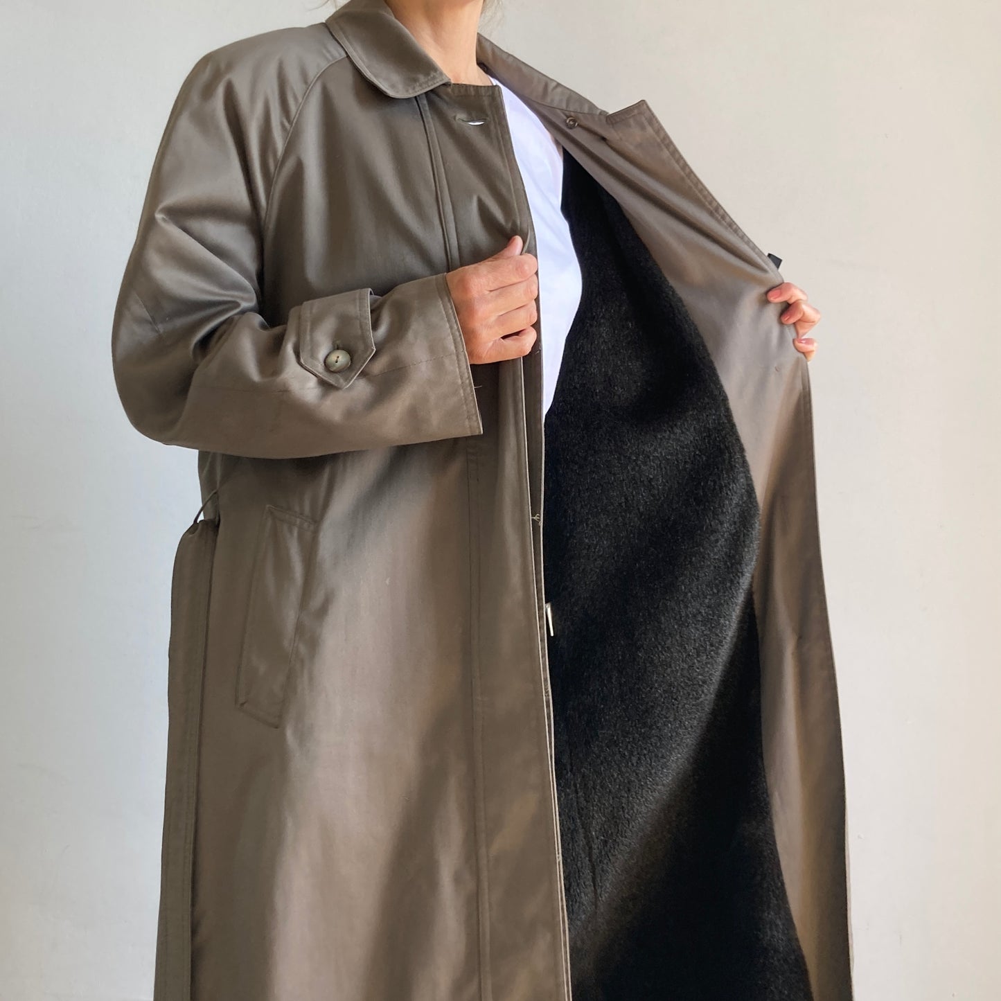 Grey Trench Coat