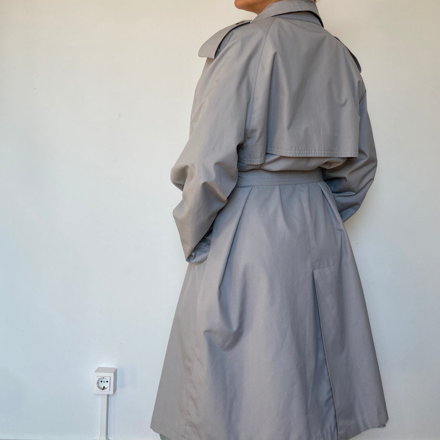 Clear Trench Coat
