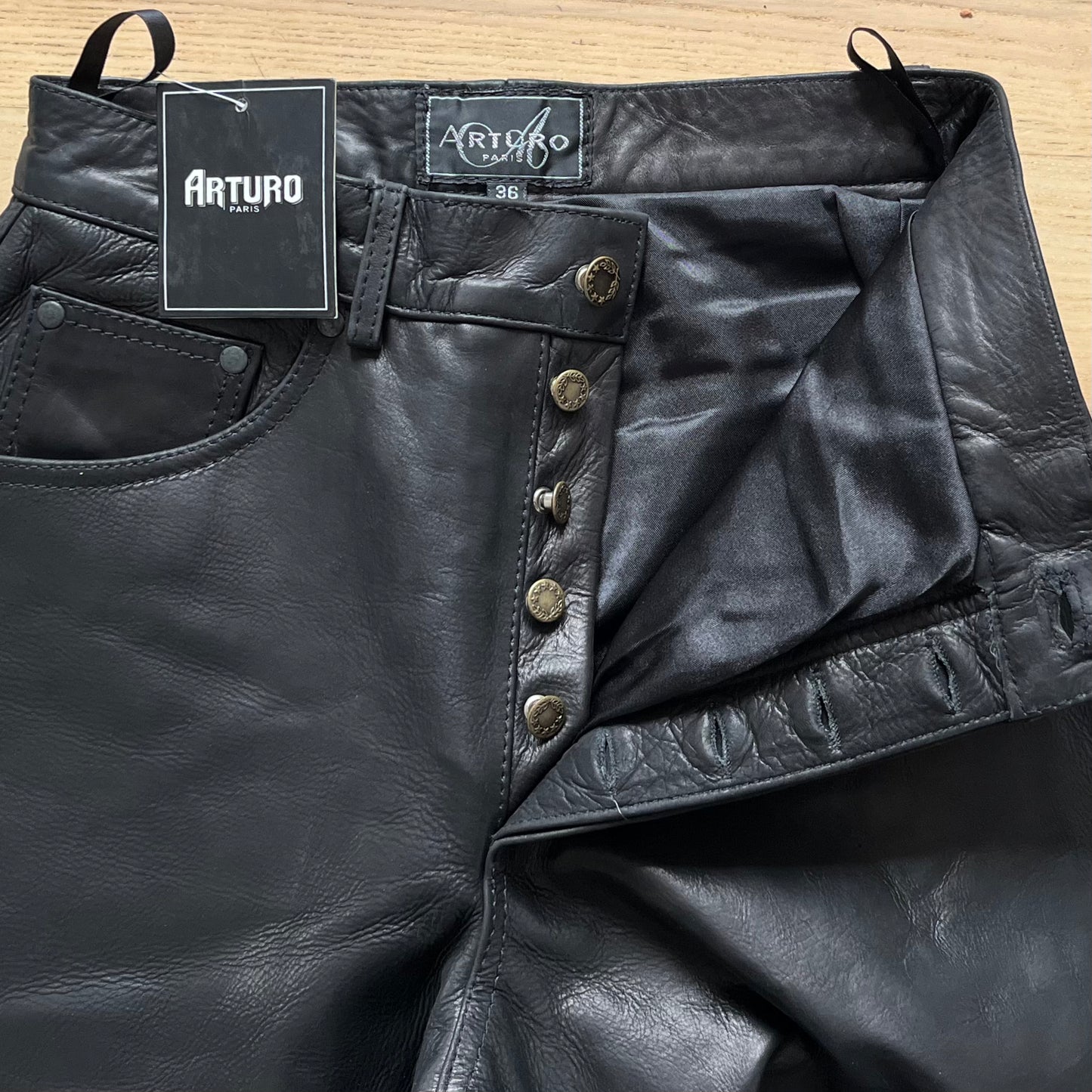 Old stock Leather trousers