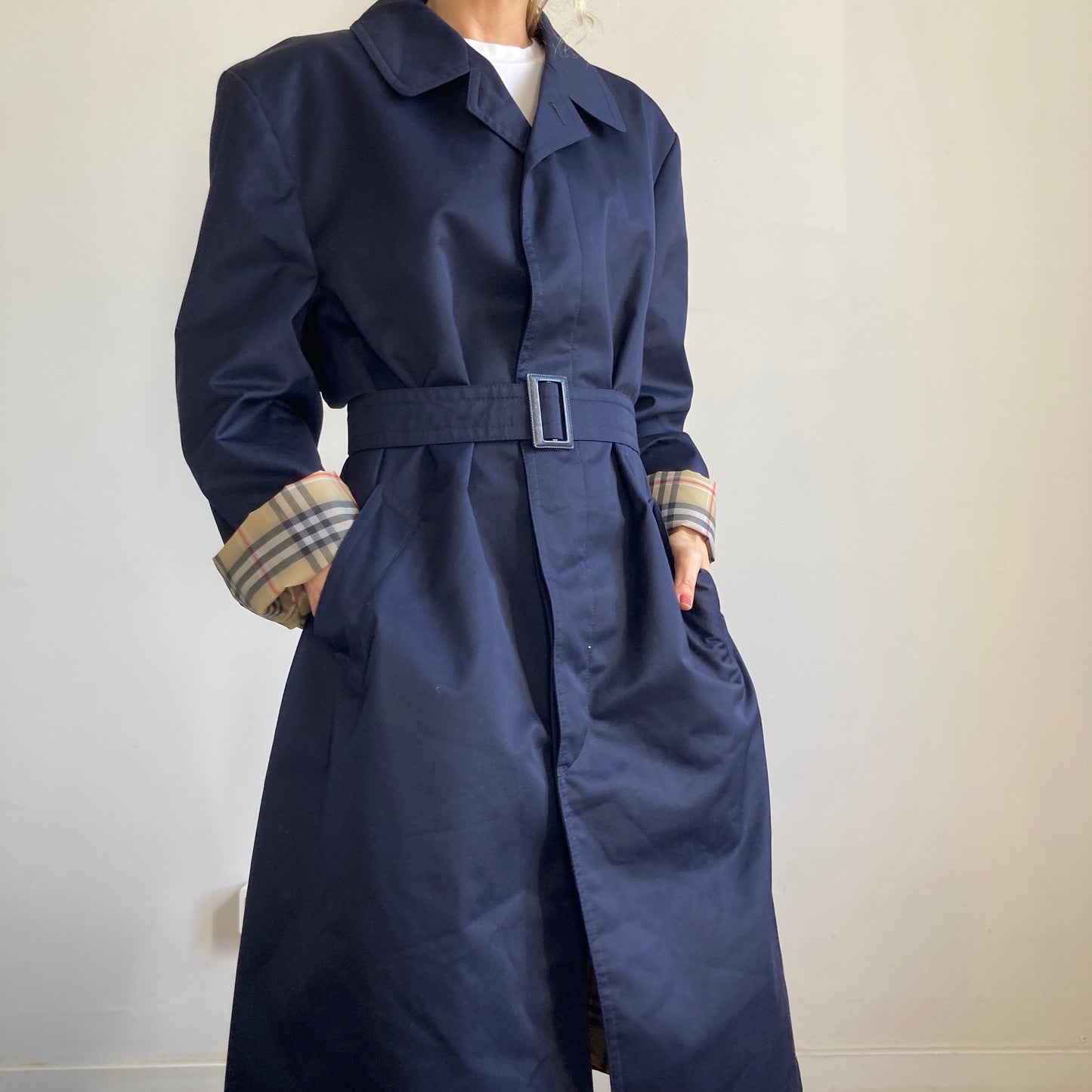 Blue Trench Coat