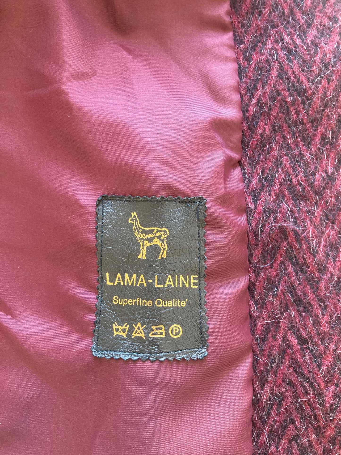 Wool Llama Long Coat