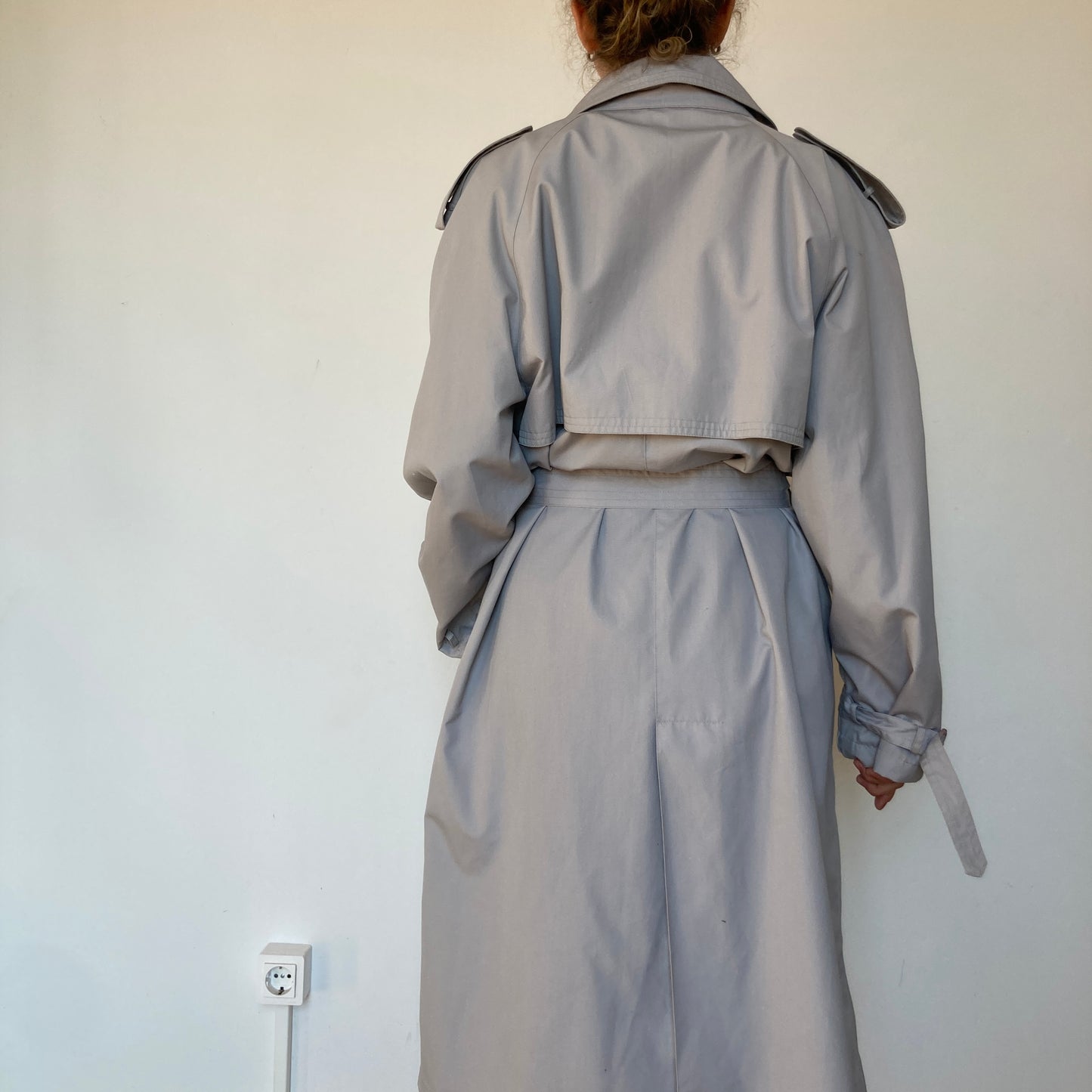 Clear Trench Coat