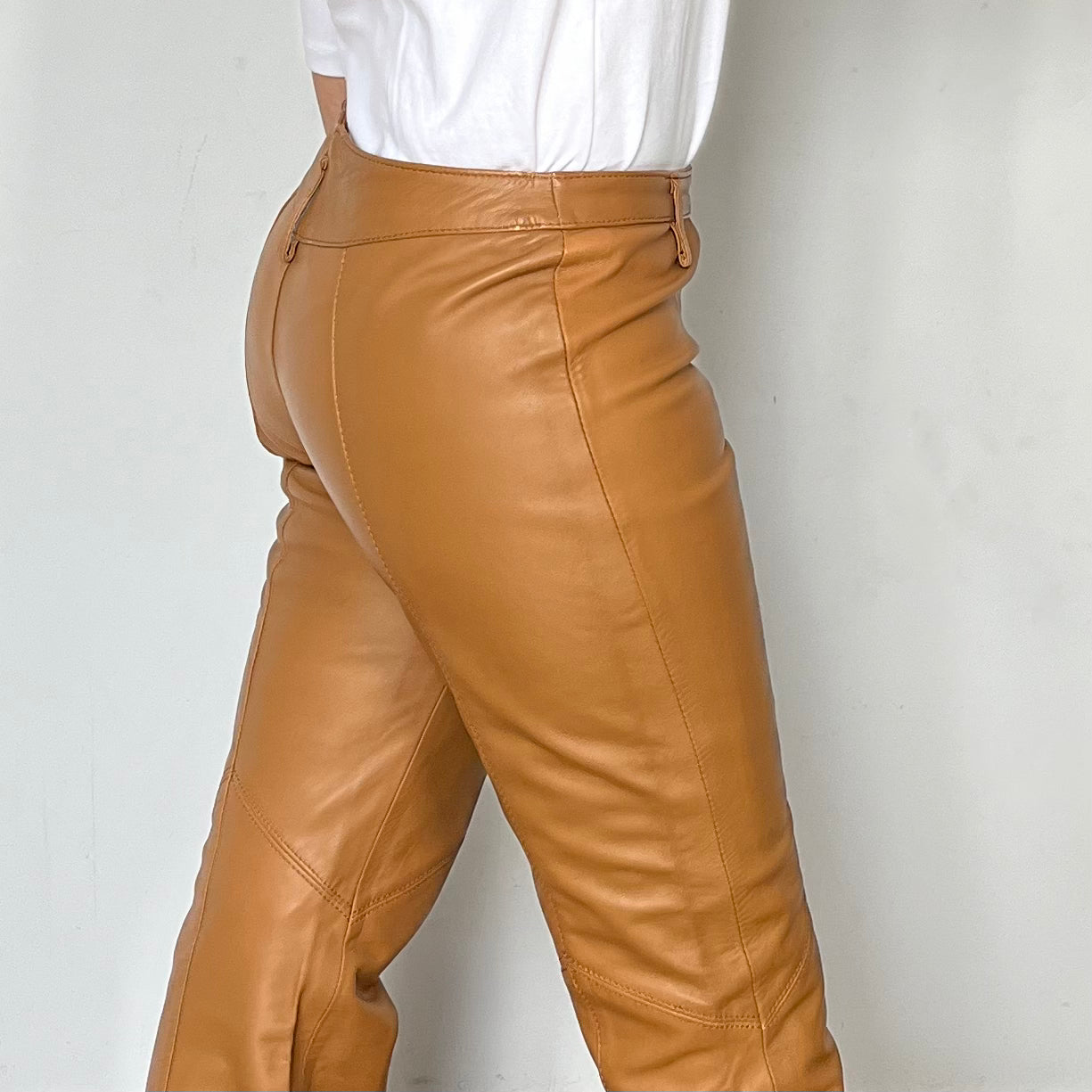 Brown Leather trousers