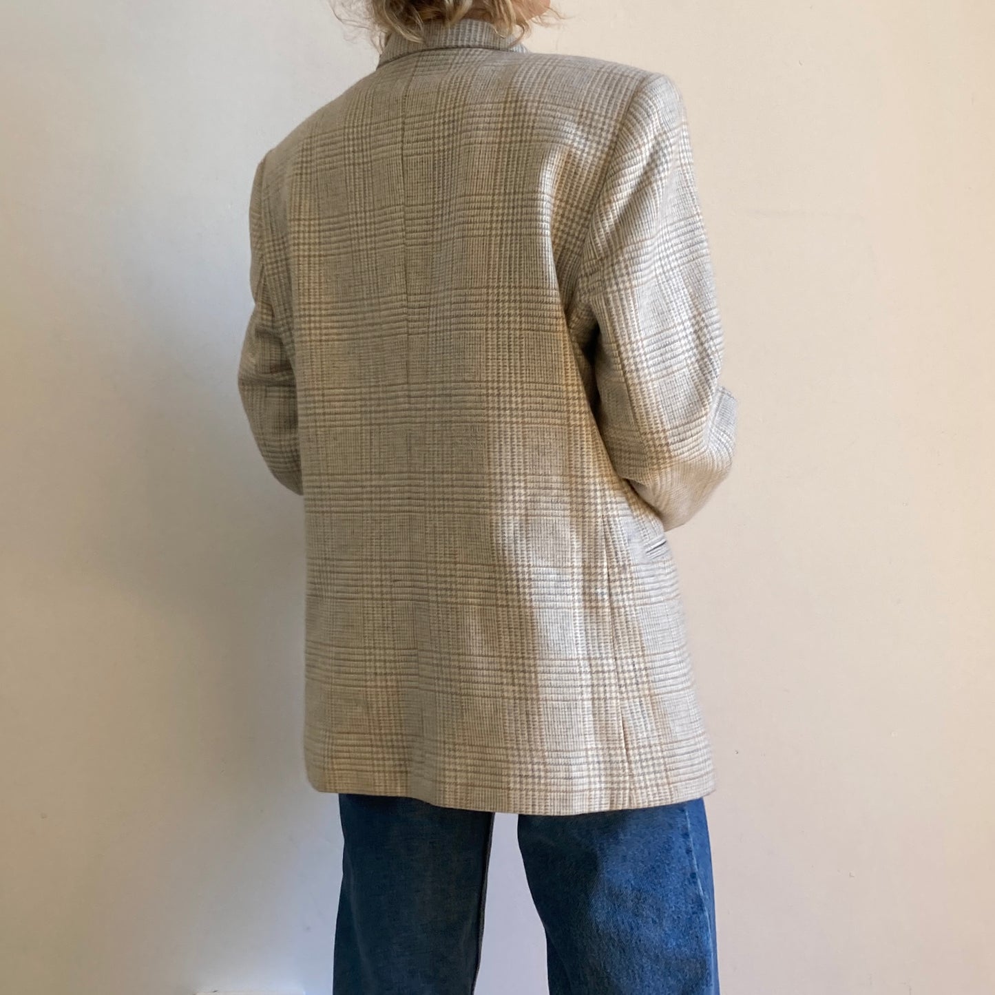 New Vintage Plaid Blazer