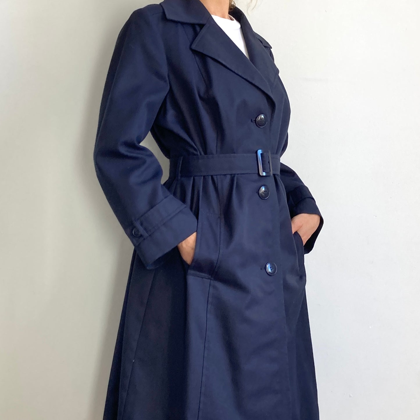 Blue Trench Coat