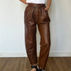 Brown Leather trousers