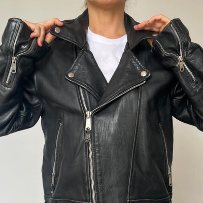 Vintage Biker leather jacket